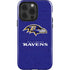 NFL Baltimore Ravens Distressed iPhone 15 Pro Impact Case